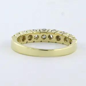 14k gouden ring met briljant geslepen diamanten tot. 1.00ct - G/H - VS/SI kopen? Bied vanaf 850!