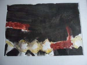 Paul Corvers - Gemengde techniek, zonder titel (nr. 153). kopen? Bied vanaf 50!