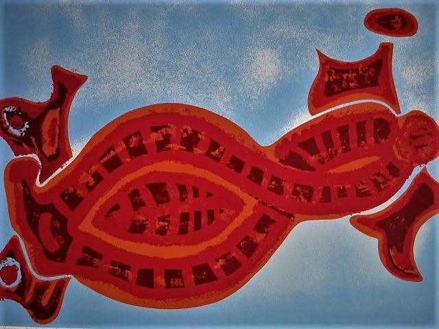 Theo van den Akker - Serigrafie - zeer bep. oplage (10 stuks) "Chromosome" gesigneerd kopen? Bied vanaf 1!