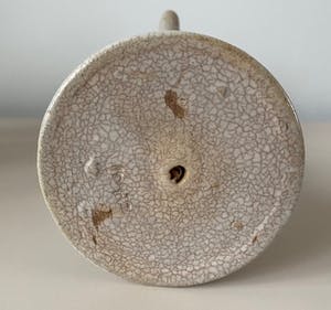 Niet of onleesbaar gesigneerd - Kunstaardewerken olielamp met drie armen kopen? Bied vanaf 1!