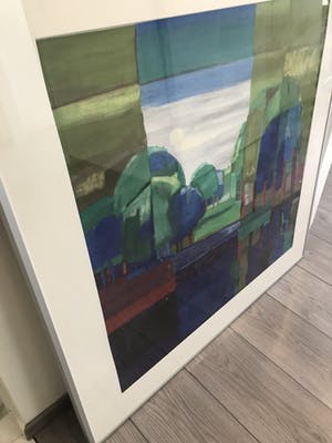 Niet of onleesbaar gesigneerd - Ton schulten op zijde gedrukt kopen? Bied vanaf 10!