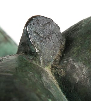 Wim Steins - Groen gepatineerd bronzen paard kopen? Bied vanaf 1500!