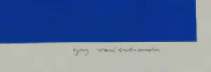 Guy Vandenbranden - Zeefdruk op geschept papier, Construction kopen? Bied vanaf 100!