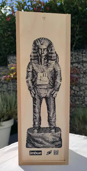 Imbue - XL Ancient Astronaut Tutankhamun (Pearl White) kopen? Bied vanaf 270!