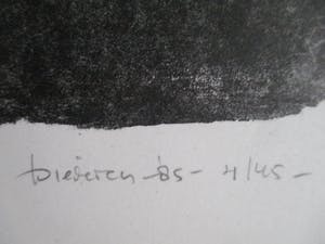 Jef Diederen - Grote houtsnede kopen? Bied vanaf 1!