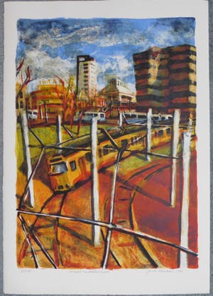 Buy Jeroen Hermkens - Litho Utrecht Smakkelaarsveld? Bid from 75!