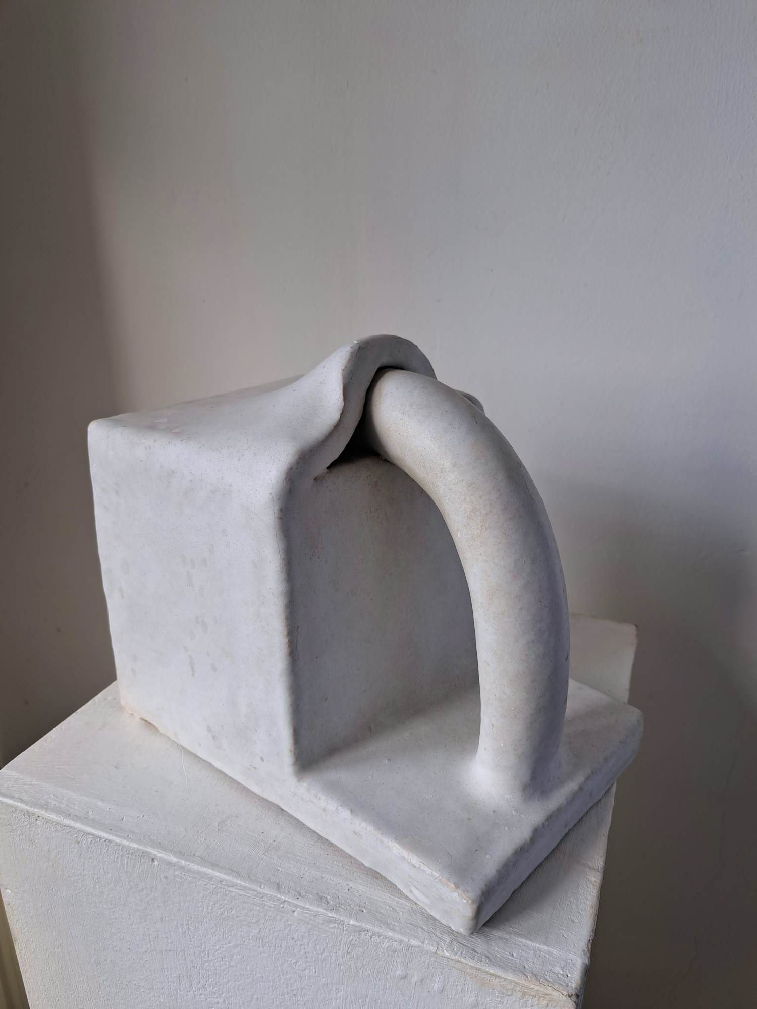 Jan Snoeck - zonder titel (slang/worm in kubus) kopen? Bied vanaf 400!