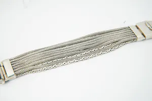 Robuuste "Band of Angels" 2e gehalte Zilver unisex armband - 200+ gram!! kopen? Bied vanaf 240!