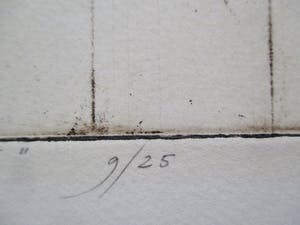 Eugene Jongerius - Litho "Papieren tafels VI" kopen? Bied vanaf 25!