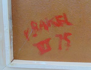 Antoon van Bakel - Naakt met kunstbloem kopen? Bied vanaf 160!