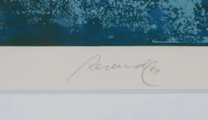 Buy Julio Resende - Litho, Zonder titel - Ingelijst? Bid from 60!