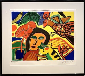 Corneille - set van 2 zeefdrukken kopen? Bied vanaf 620!