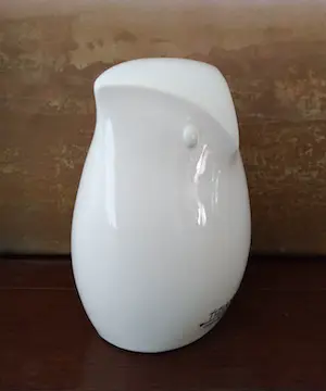 Niet of onleesbaar gesigneerd - minimalistische uil, keramiek kopen? Bied vanaf 1!