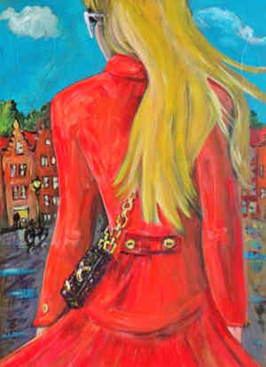 Elena Polyakova - Girl in Amsterdam verkocht voor € 75!