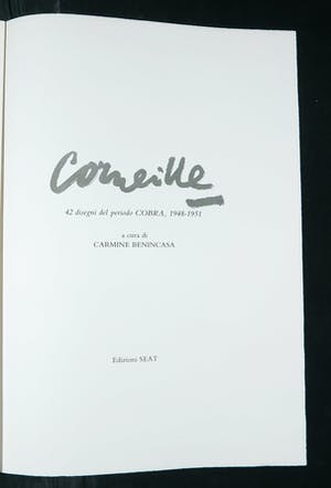 Corneille - 16 offset lithografieën van Corneille in luxe SEAT map. kopen? Bied vanaf 150!