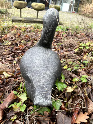 Gerard Brouwer - vrolijke bronzen gans kopen? Bied vanaf 400!