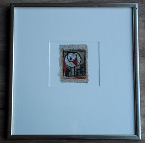 Hans Innemee - ingelijste zeefdruk: vogel - 2000 kopen? Bied vanaf 79!