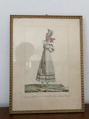 Horace Vernet - Capote de Perkale surmontée d'un fichu de Gaze Robe de Perkale kaufen? Bieten Sie von 20!
