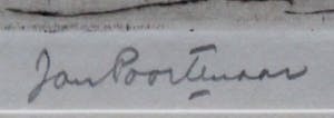 Jan Poortenaar - Ets: Edam- 1945 kopen? Bied vanaf 45!