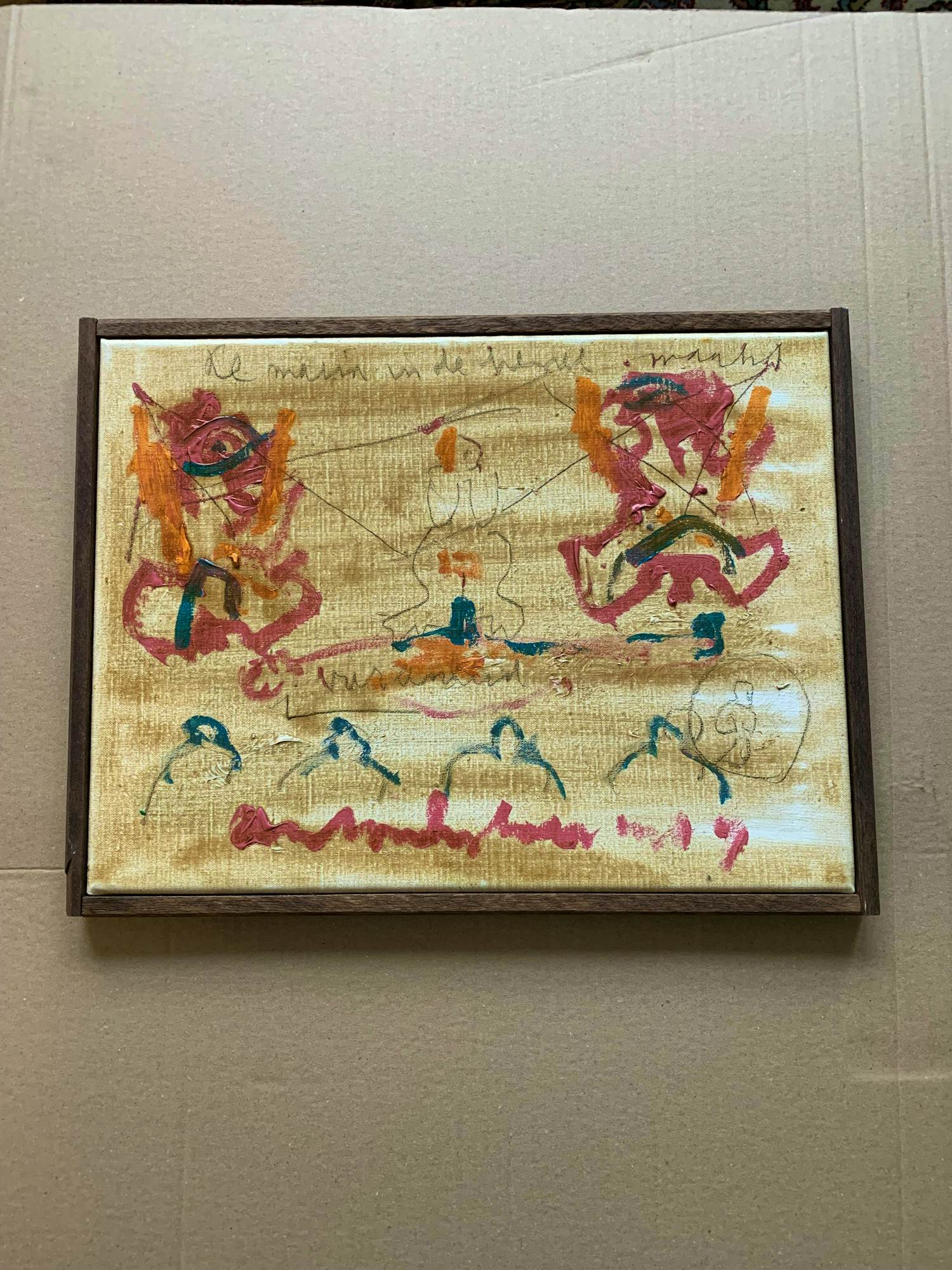 Anton Heyboer - Maria in den Hemel maakt onreinheid. kopen? Bied vanaf 450!