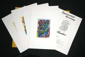 Henk Hesselius - Map met 6 zeefdrukken, Experimenteel Universum verkocht voor € 1!