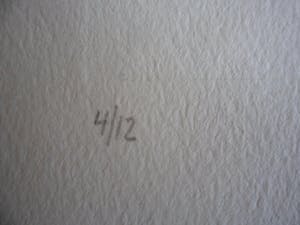 Astrid van Leest - Kleuren ets, Titel, "Chrysant". kopen? Bied vanaf 15!