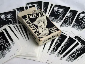 Willem Vleeschouwer - Punk Kwartet , 60 Karikaturen, Sex Pistols e.a. Punk-bands - 1977 kopen? Bied vanaf 1!