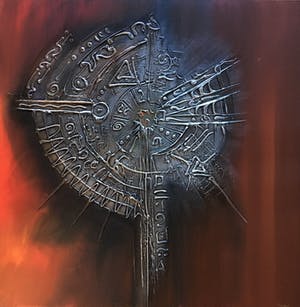 Gena - Abstract clockwork kopen? Bied vanaf 230!