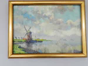 Jaak Van Wijck - De Schelde bij Doel verkocht voor € 40!