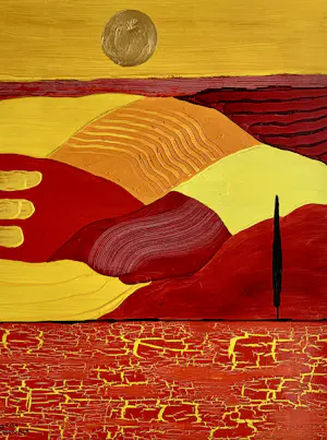 Ronald Boonacker - Landschap Méditeranée certificaat van echtheid) kopen? Bied vanaf 140!