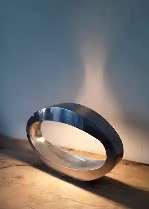 Philips - myLiving Nister tafellamp in blank aluminium verkauft für € 165!