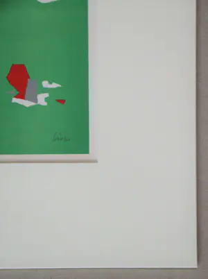 Nicolas de Staël - Composition sur fond vert - 1958 - Lithograph signed kopen? Bied vanaf 250!