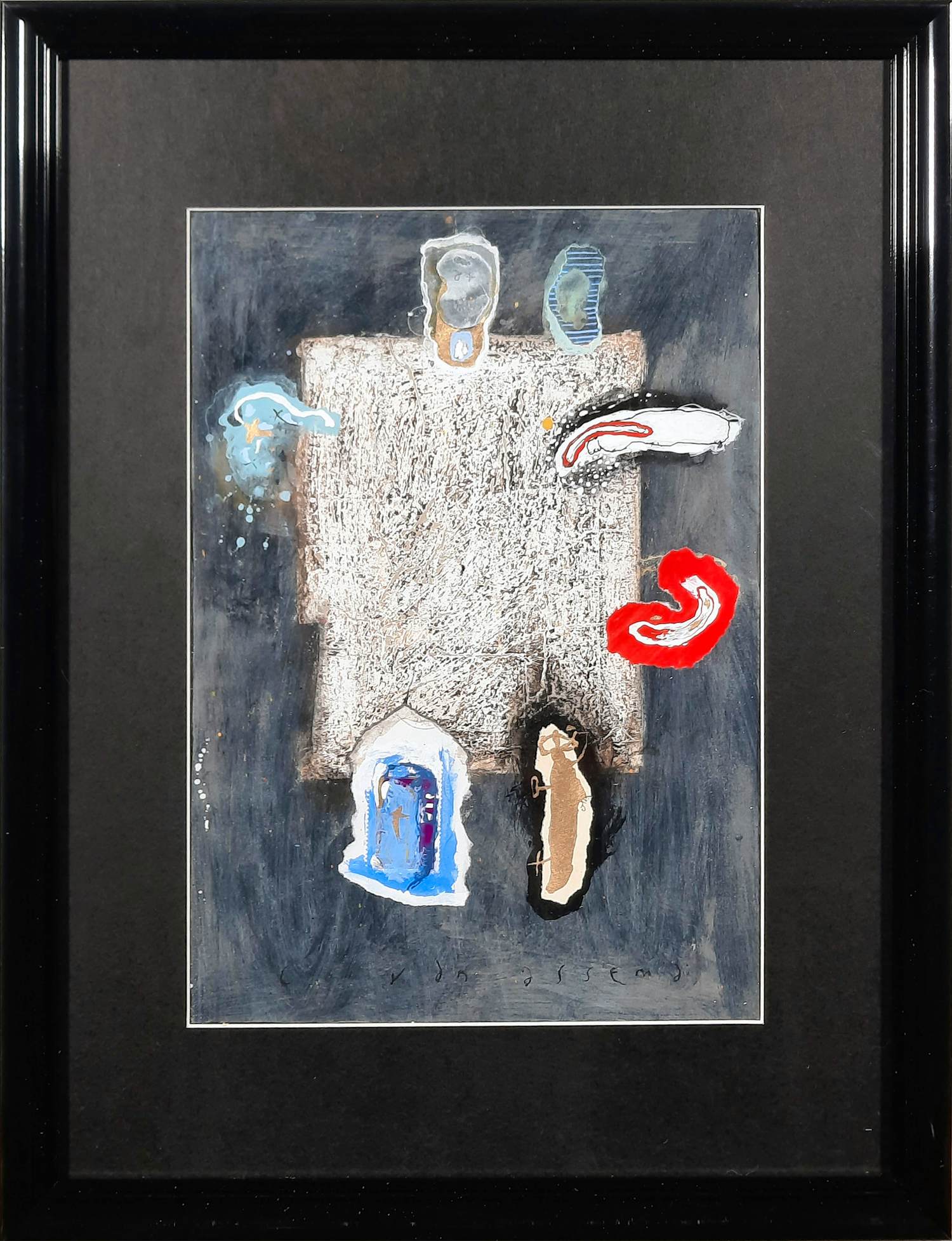 Co van Assema - gemengde techniek - Abstract - ingelijst - 25809 kopen? Bied vanaf 65!