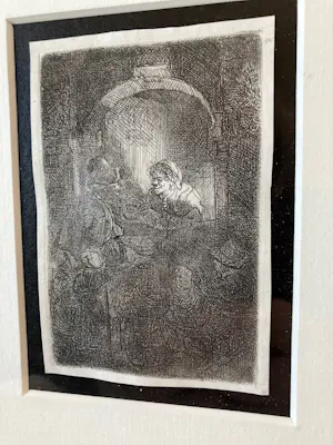 Rembrandt van Rijn - The Schoolmaster, 1641 Probably an 18th impression kopen? Bied vanaf 900!