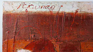 Antonio Poioumen - Acryl op doek, Tweeluik, La rouge mystiek kopen? Bied vanaf 200!