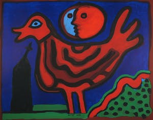 Corneille - Litho, Le coq rouge kopen? Bied vanaf 200!