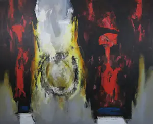 Hans Vanhorck - Acryl op doek, Camunda (Zeer groot: 195 cm x 240 cm) kaufen? Bieten Sie von 1000!