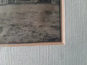 Piet Schipperus - Ets, Boerderij met paart en wagen. kaufen? Bieten Sie von 25!