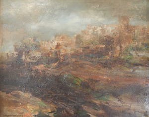 Jan Michielsen - Gezicht op Algerijnse stad kopen? Bied vanaf 95!