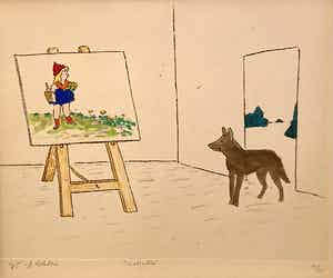 Pieter Holstein - “Instruktie” verkocht voor € 65!
