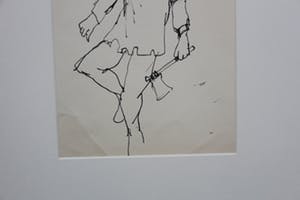 Herman Brood - tekening: man met bijl kopen? Bied vanaf 49!