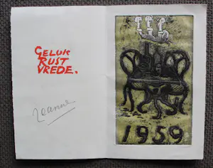 Buy Jeanne Bieruma Oosting - 8 gesigneerde werken(1936 - 1962)? Bid from 499!