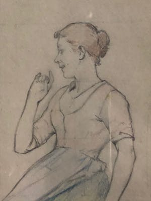 Gerard Portielje - Dame op bankje kopen? Bied vanaf 150!