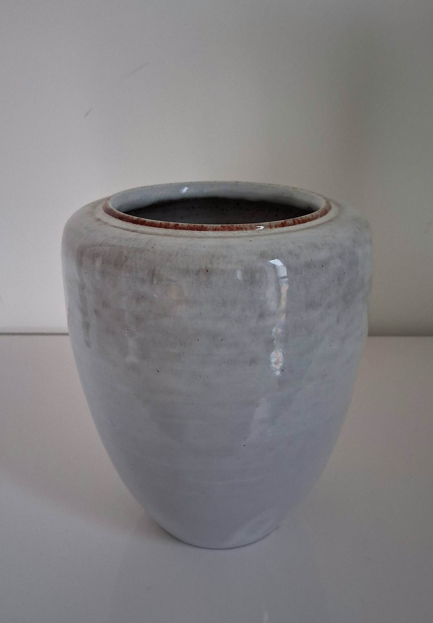 Mobach Keramiek - Witte vaas verkocht voor € 29!