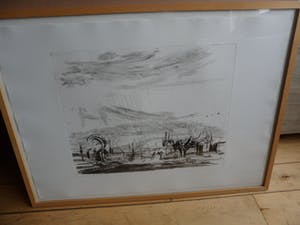 Wilfred Voet - Ets. landschap kopen? Bied vanaf 35!
