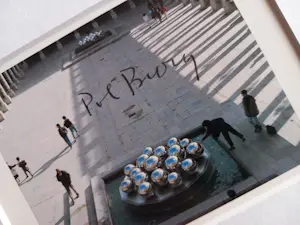 Pol Bury - Fontaines du Palais Royal – gesigneerde kunstkaart kopen? Bied vanaf 160!