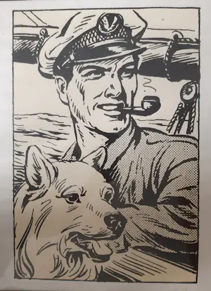 Pieter Kuhn - Kapitein Rob en zijn hond Skip kopen? Bied vanaf 30!