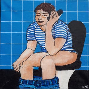 Anke Peddemors - kunst voor in het kleinste kamertje M222 kopen? Bied vanaf 15!