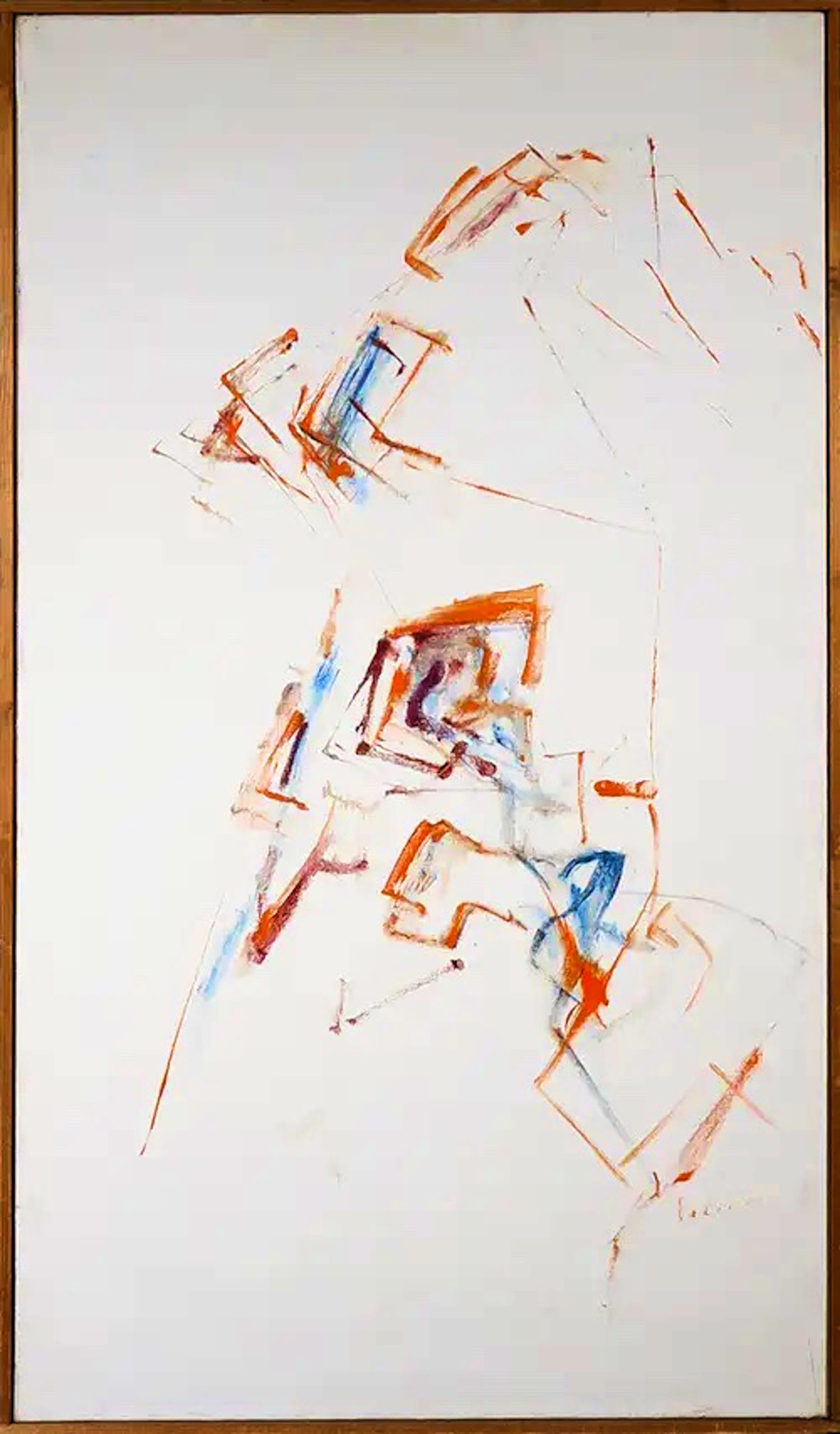 Mark Polee - Acryl op doek, Stijgend - Ingelijst (Groot) kopen? Bied vanaf 1!