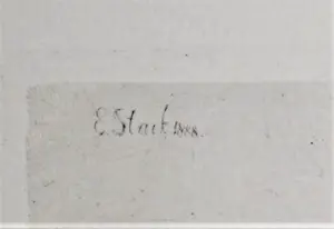 Elias Stark - Het Gein bij Abcoude, 1888 - ets kopen? Bied vanaf 45!
